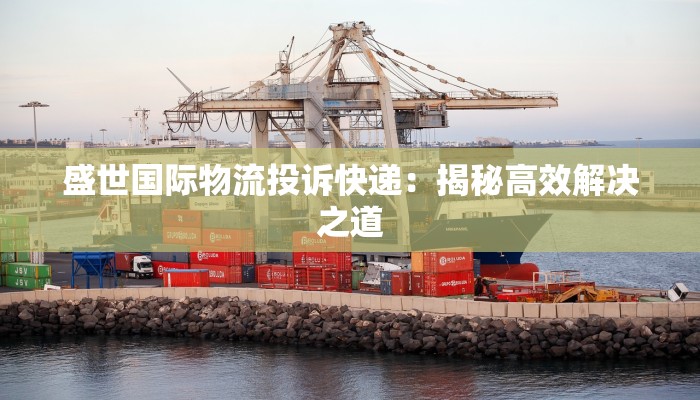 盛世国际物流投诉快递:揭秘高效解决之道 盛世国际物流投诉快递:揭秘高效解决之道